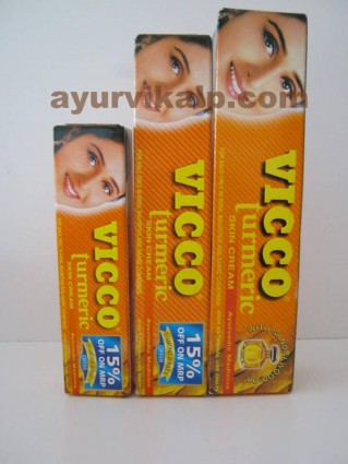Vicco TERMERIC Skin Cream for Prevent Skin Problems